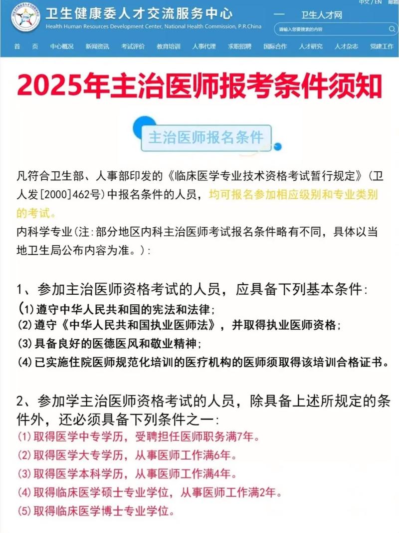 医师中医主治报名考试条件要求_中医主治医师报名条件新规_中医主治医师考试报名条件