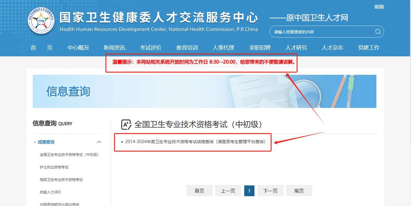 卫生人才评价考试查询_卫生人才评价成绩查询_人才卫生网查成绩